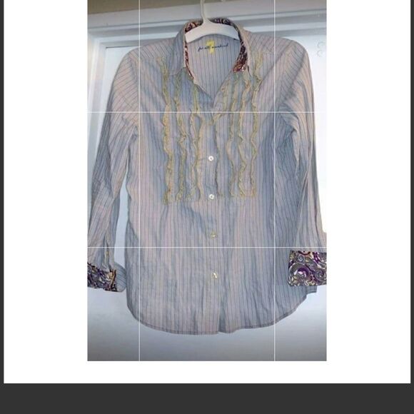 7 for all mankind button down blouse - Picture 1 of 1